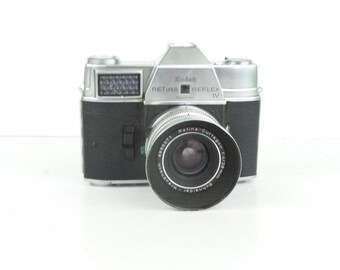Kodak Retina Reflex IV (Type 051) 35mm Camera With 50mm F/1.9 Xenon Lens