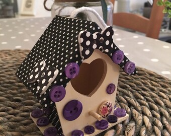 Hand Decorated Fairy House