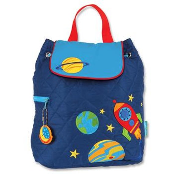 SPACE Quilted Backpack By Stephen Joseph