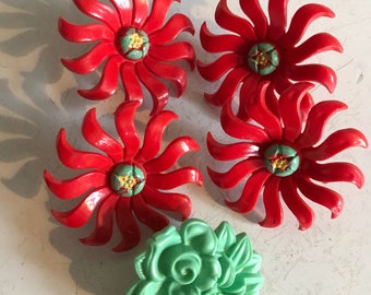 Curtain pins drapery pins