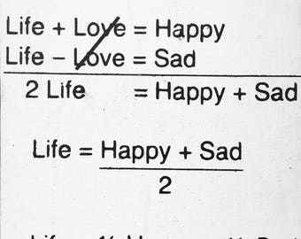 Mathematics of Life