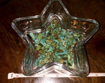 Turquoise Star Dish