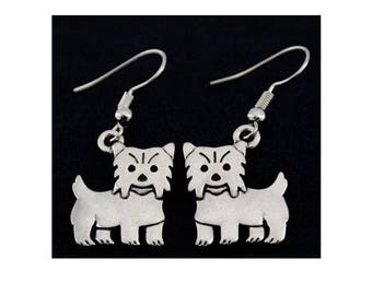 Yorkshire Terrier Charm Earrings