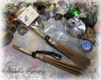 Athenes Tapestry SPIDER Totem Ceremonial Stick Incense 12 pk