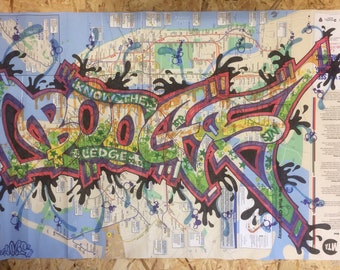 Know The Ledge - Customised New York subway map