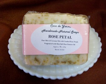A Wonderful Rose Petal Scrub made with only Pure Olive, Palm and Coconut Oils and Skin Safe Fragrances. (Use Coupon Code CDY18)