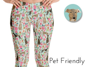 Greyhound Dog - All-over print leggings