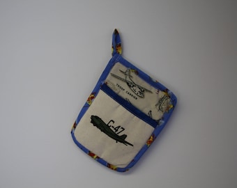 C-47 WWII Aircraft Pot Holder