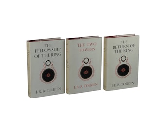 The Lord Of The Rings Trilogy ~ JRR TOLKIEN ~ First Edition Set 11,9,8 1st ALLEN