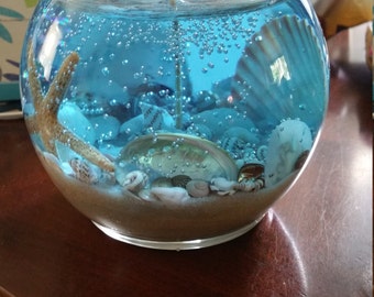Serenity By The Sea Ocean Gel Candle ( FREE SHIPPING)