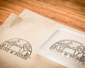 Custom Rubber Stamp - 2x2 Inches