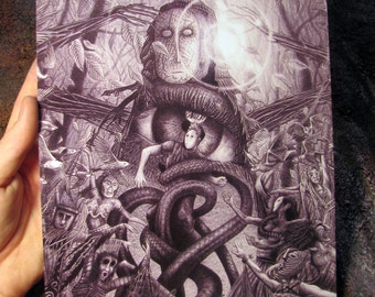Mask Dance, Signed Print