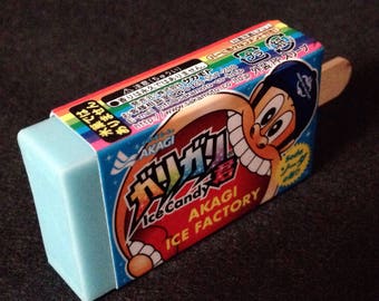Akagi ice factory eraser with Soda scented.