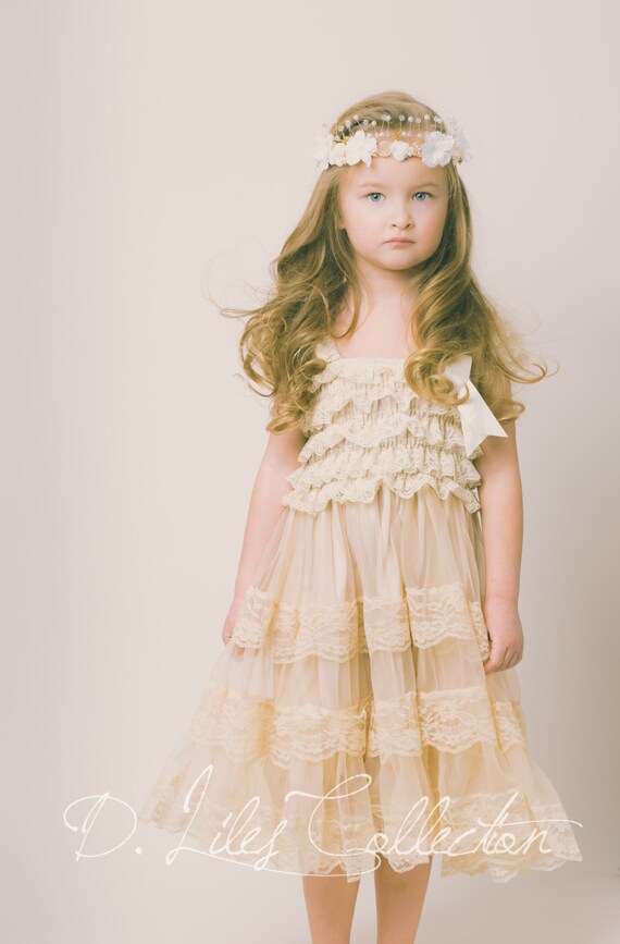 Lace Flower Girl Dresses 2