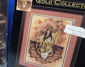 Gold Collection, Dimensions, Counted Cross Stitch Kit, NIP, Buffalo Call