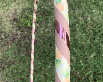 Rose Gold and Pineapple Hula Hoop