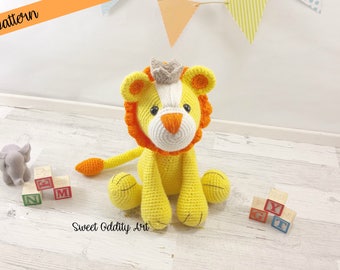 lion crochet pattern, amigurumi lion, amigurumi pattern, crochet lion, lion doll