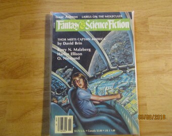 Isaac Asimov Label On The Molecules