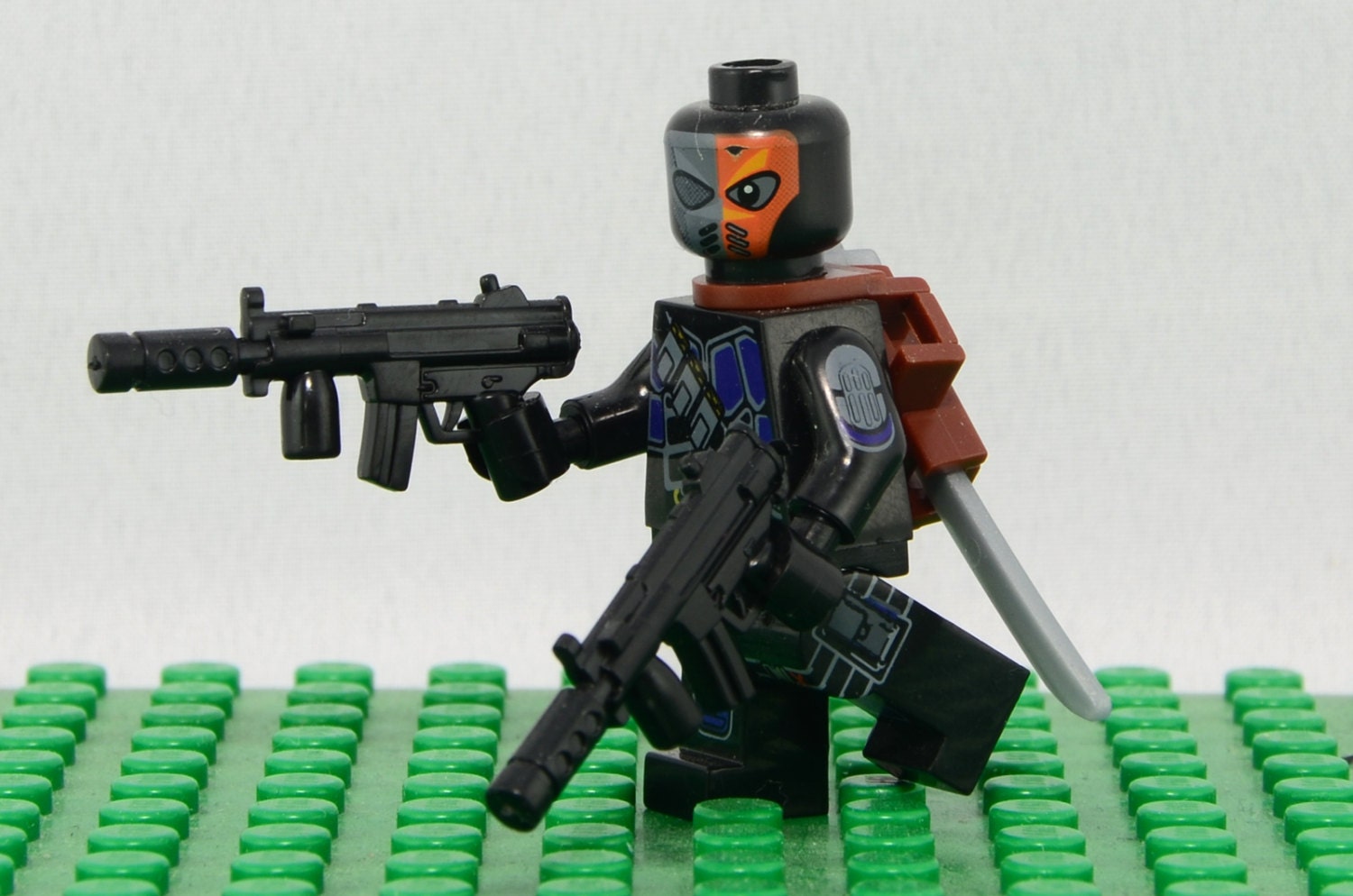 deathstroke lego dc super villains