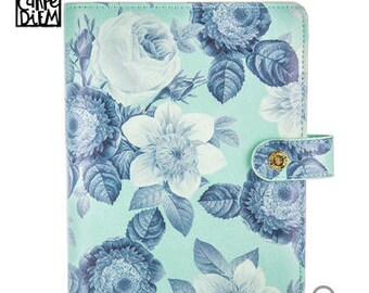Mint Vintage Floral Carpe Diem Planner - SmallPlanner Agenda
