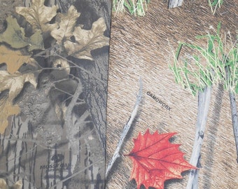 WOW! camouflage camo 100% cotton twill fabrics Mossy Oak Break Up Camoworks wide