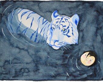 The Tiger and child - Original