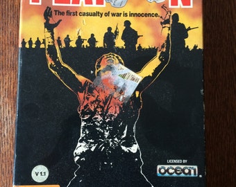 Platoon by Data East - 1987 - for Commodore 64/128 COMPLETE