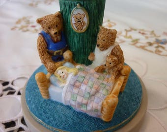 Vintage Cookie Mold - Brown Bag Cookie Art Press - Goldilocks and the Three Bear Form - Cookie Art from 1997 ~ Fairy Tales No 3