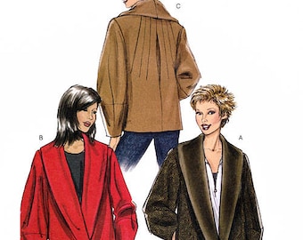 Vogue V8431 Sewing Pattern for Misses' Jacket - Uncut - Sizes 6-8-10