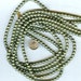 3mm Elegant Autumn Green Glass Pearls 50 pcs