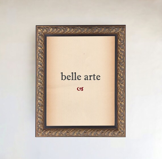 16 x 20 Bronze Ornate Picture Frame