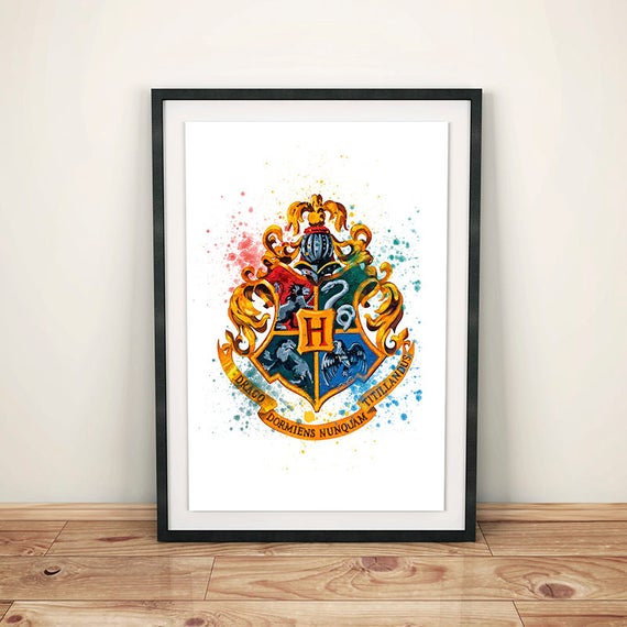 Hogwarts Harry Potter Printable Wall Art Nursery Decor DIY