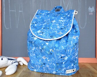 Backpack child customizable pattern whale