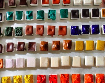 Custom Watercolor Palette - Choose 6 Colors - Watercolor Tin - Mini Watercolor set - Handmade Watercolor Paint - Artist Gift