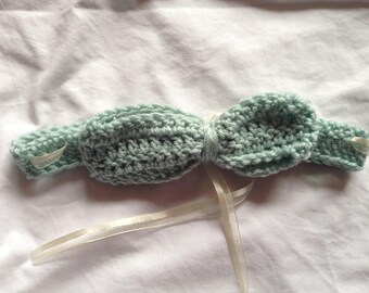 Mint Green Big Bow Headband