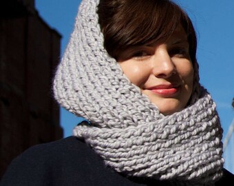 Knitting Pattern Infinity Scarf - Easy/Intermediate