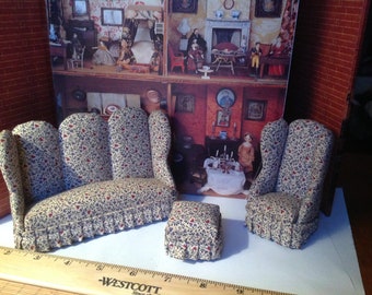 Dollhouse Living room miniature Furniture