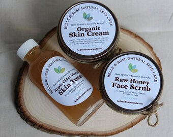 Belle & Rose Organic Skin Care Starter Set