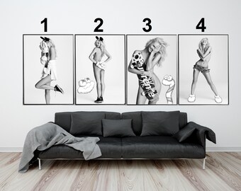 Supreme X Candice Swanepoel Poster - Street Urban Artwork Print - Fashion Model Artwork - Supreme Print - Size 13x20" 24x36" 27x40" 32x48"