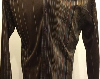 1970's Mens Disco Shirt Chemise Et Cie