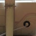 Where are the drain holes on a window air conditioner