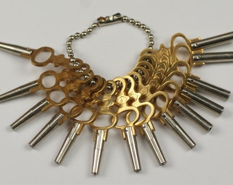 Satz 14 Taschenuhr Handaufzug Schlüssel Wind alle Jahrgang alte Taschenuhr Reparaturen neue