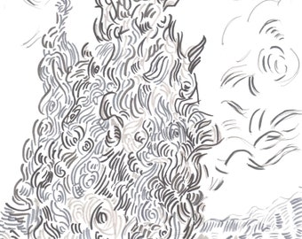 Van Gogh Inspired Original Art