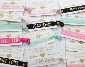 Hen Party Favour - Wristbands - Hair Ties - Hen Party Gift Bags ideas - Bachelorette Party Bags - Bachelorette Party Favors - Bridal Shower