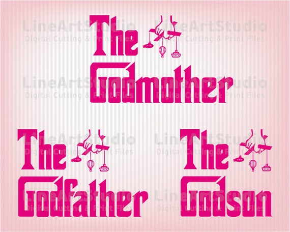Download The Godmother The Godfather The Godson SVG Files SVG