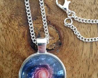 Spiral Galaxy Halskette
