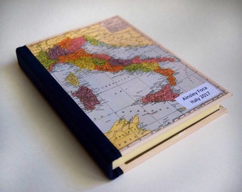 Italy Travel Journal with Pockets