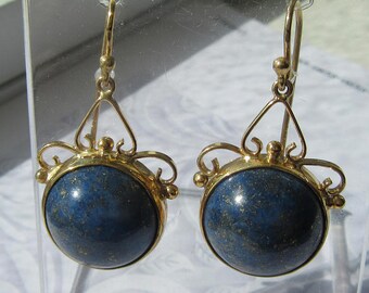 Lapis Lazuli, Lapis Lazuli Jewelry, Lapis Lazuli Earrings, Lapis Earrings,Earrings, Gold Dangle Earrings, Dangle Earrings, Drop Earrings