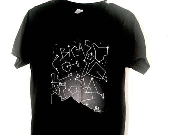 glow in the dark constellation shirt