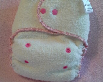OS Organic Hemp Bamboo Fitted Diaper